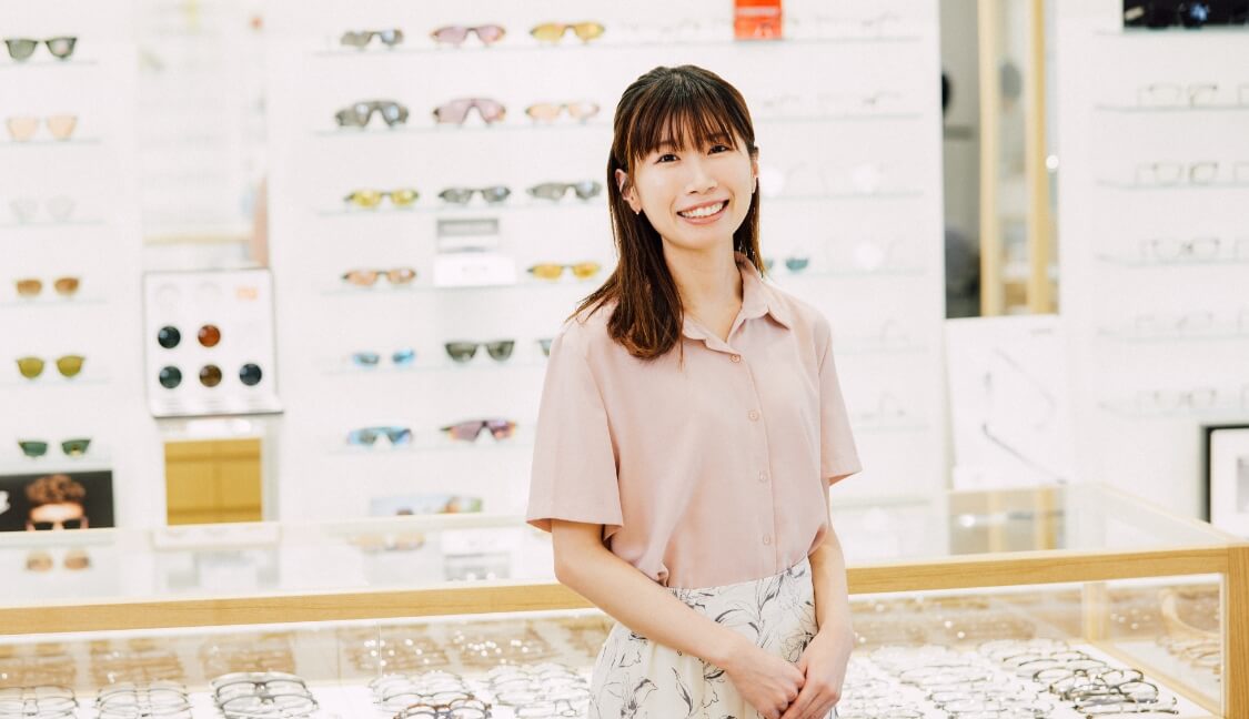 Interview.03 いろんなお客様に出会える毎日が好き。自分の働きかけで、笑顔を引き出せる瞬間が好き。